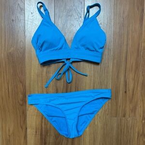 Blue Bikini Swim Set